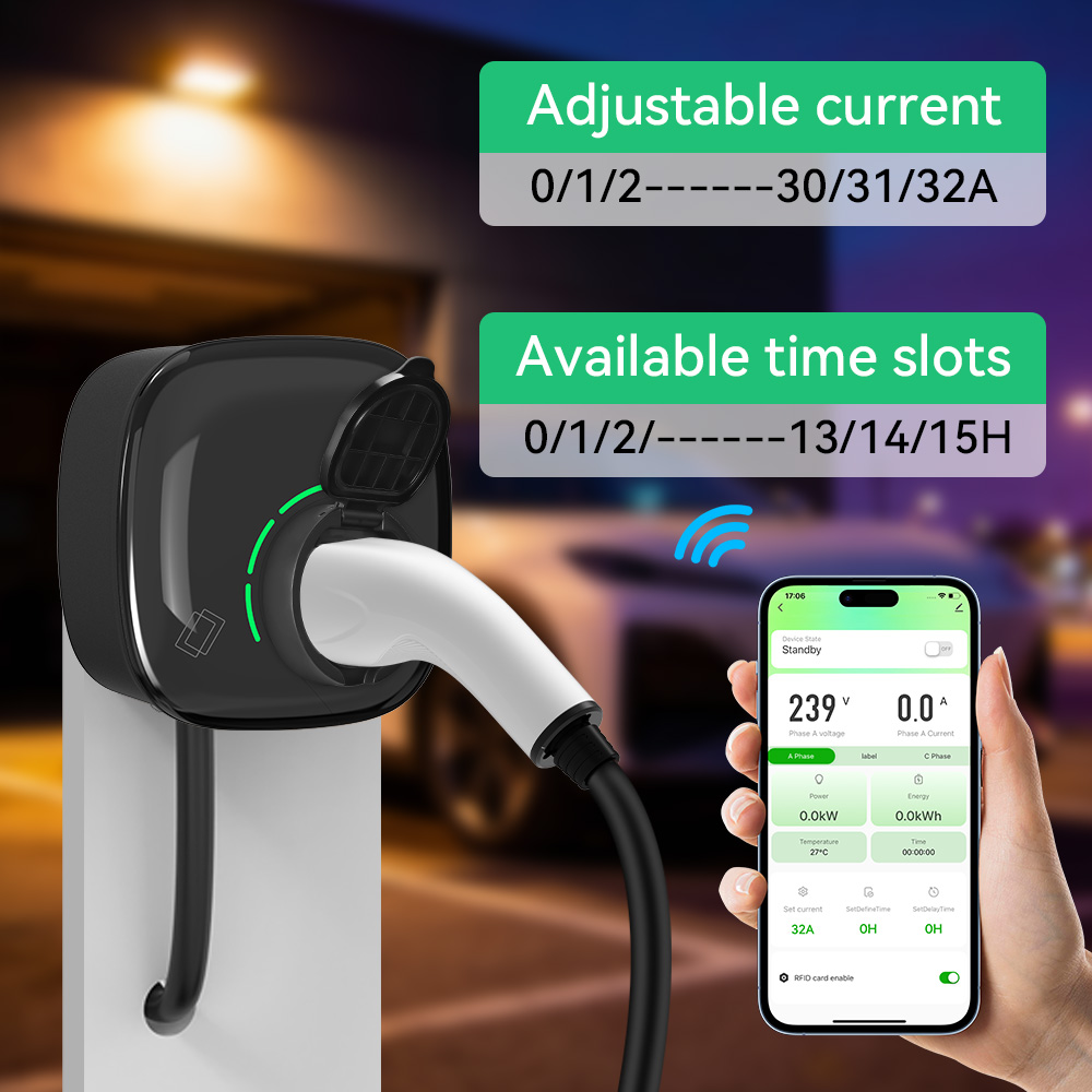 IPENGEN 22KW Type2 EV Charger  - Ev Charger Type 2 22Kw 32A 3 Phase ulasan dan harga