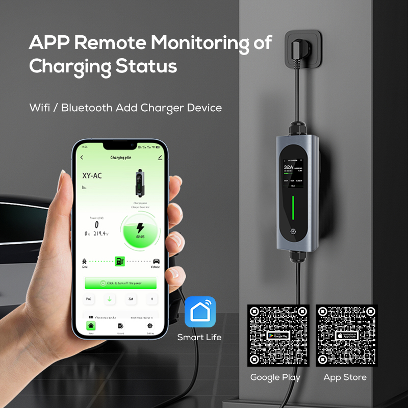 Ovrod Ev Car Charger 16a 11kw  - Type 2 Portable Ev Charger 11Kw Cee ulasan dan harga