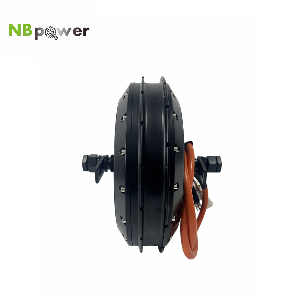 NBpower 18x22mm Axle  40H QS 2 - Qs Motor 273 8000W Hub Motor ulasan dan harga