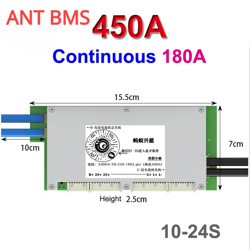 Ant Smart BMS Bluetooth Balanc - Smart Bms 24S 200A Bluetooth Lifepo4 ulasan dan harga